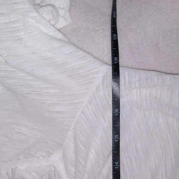 Free People White Dorothy Cinch Peasant Top❤️❤️ Sz Small - Picture 10 of 13